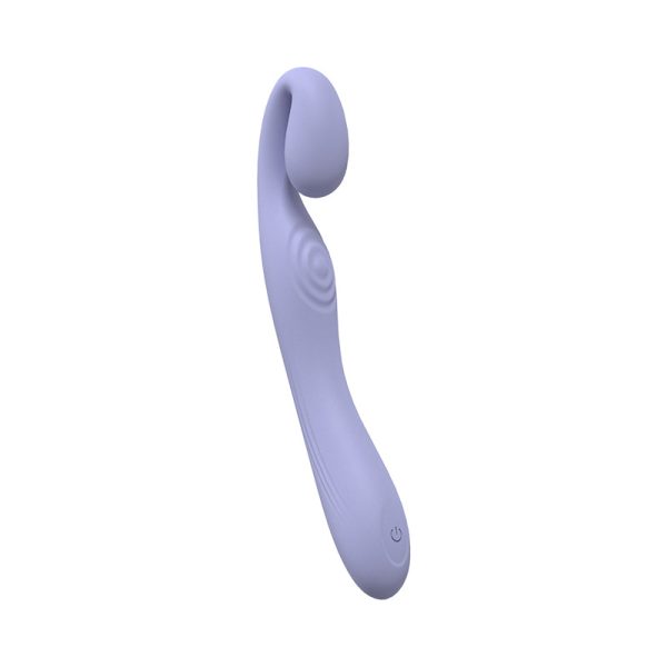 LoveLine Obsession 10 Speed Dual Motor Vibe Sealed Silicone Rechargeable Submersible Lavender - Image 2