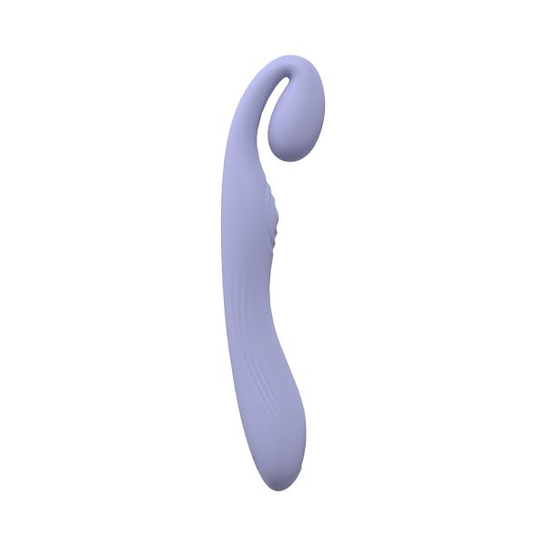 LoveLine Obsession 10 Speed Dual Motor Vibe Sealed Silicone Rechargeable Submersible Lavender - Image 3