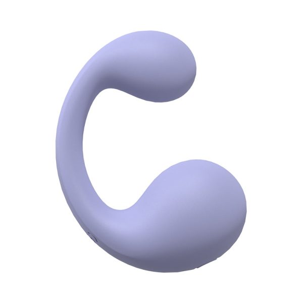 LoveLine Playful 10 Speed Dual Motor Vibe Sealed Silicone Rechargeable Submersible Lavender - Image 2