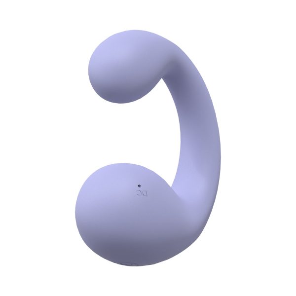 LoveLine Playful 10 Speed Dual Motor Vibe Sealed Silicone Rechargeable Submersible Lavender - Image 3