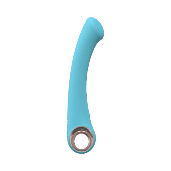 LoveLine Luscious 10 Speed G-Spot Vibe Silicone Rechargeable Waterproof Blue - Image 2