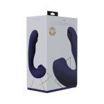 VIVE YUNA Rechargeable Dual Motor Airwave Vibrator with G-Spot Flapping Stimulator Purple