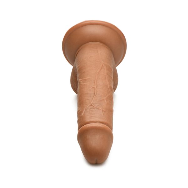 Jock Soccer Sam 7 in. Dildo with Balls Dark - Image 5