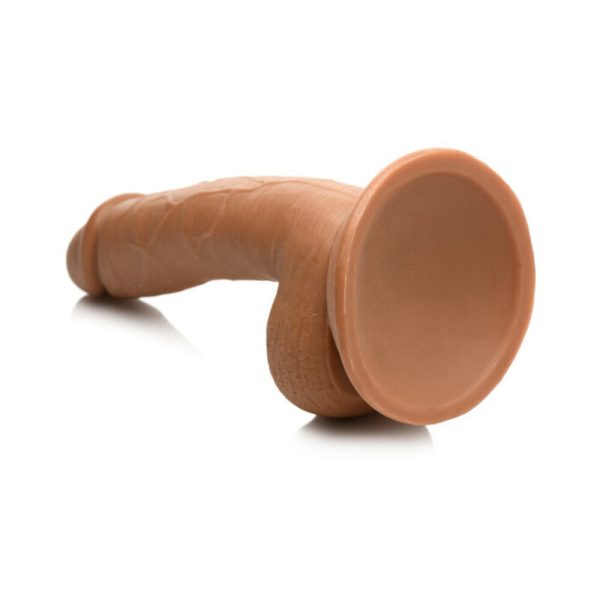 Jock Soccer Sam 7 in. Dildo with Balls Dark - Image 6
