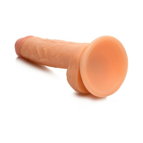 Jock Swimming Simon 7 in. Dildo with Balls Light - Image 7
