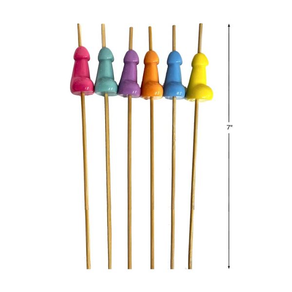 Super Fun Penis Hor D''oeuvre''s Picks 6-Piece Set - Image 2