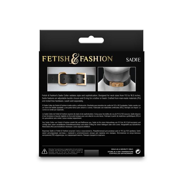 Fetish & Fashion Sadie Collar Black - Image 3