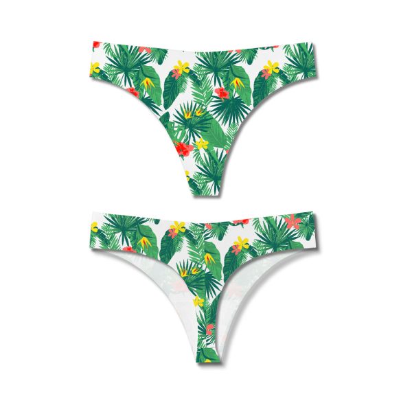 Bonks Tropic Like It''s Hot Seamless Thong O/S - Image 3