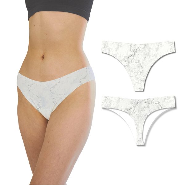 Bonks Rock Bottom Seamless Thong O/S - Image 2