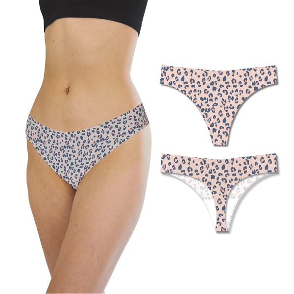 Bonks Cat''s Out Of The Bag Seamless Thong O/S - Image 2