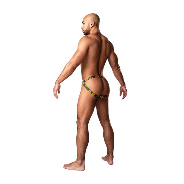 Male Power Petal Power Jock Daisy Print S/M - Image 2