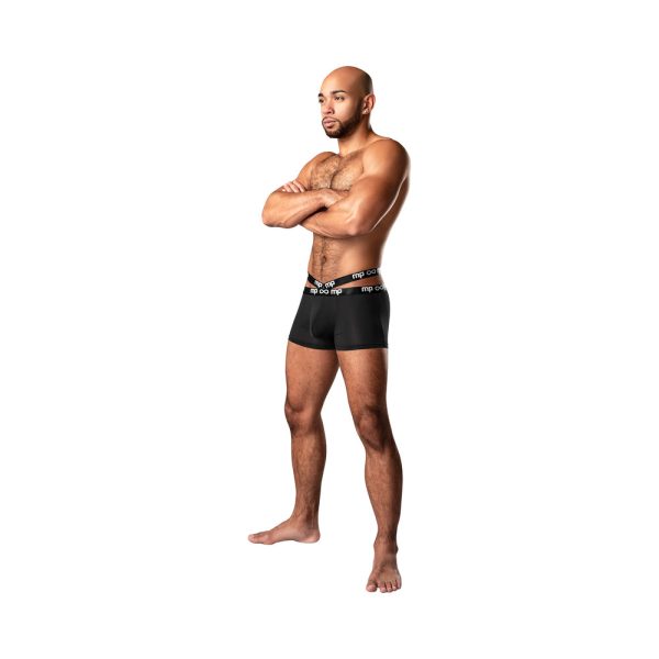 Male Power Infinite Comfort Amplifying Strappy Pouch Short Black M - Image 2