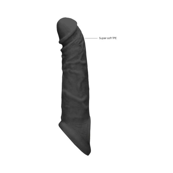 RealRock Skin 8 in. Penis Extender Sling Black - Image 9