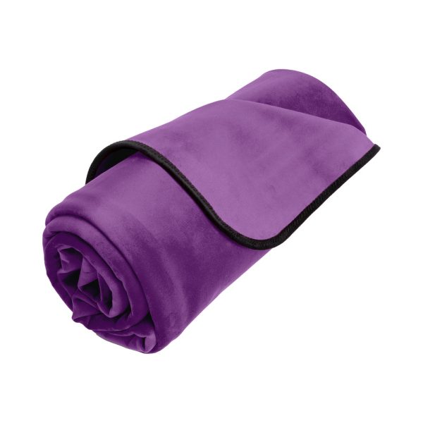 Liberator Fascinator Throw Travel Purple - Image 2