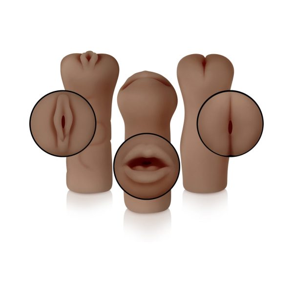 Selopa Party Pack 3-Piece Stroker Pack Dark - Image 3