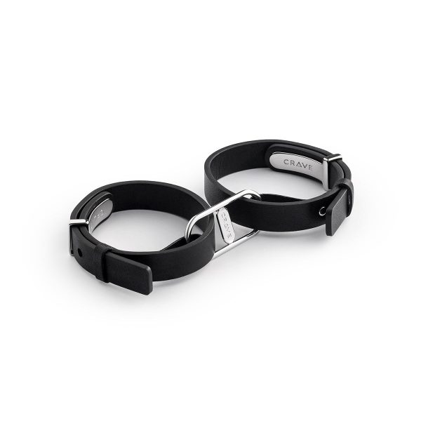 Crave ICON Cuffs Black/Silver - Image 2