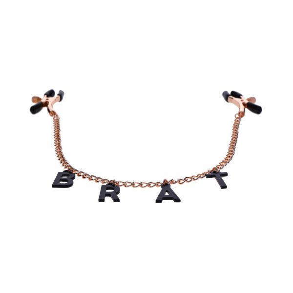 Sportsheets Sex & Mischief Brat Charmed Nipple Clamps - Image 4