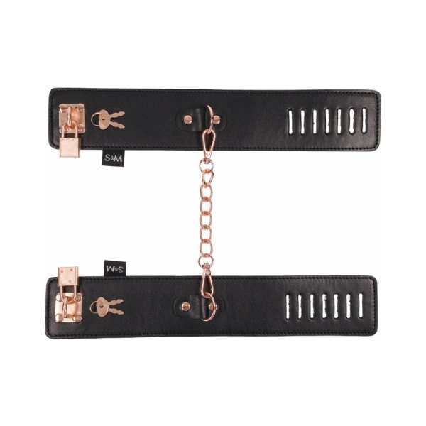 Sportsheets Sex & Mischief Brat Locking Cuffs - Image 2