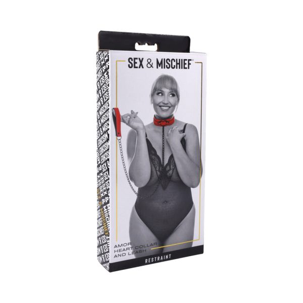 Sportsheets Sex & Mischief Amor Collar and Leash - Image 7