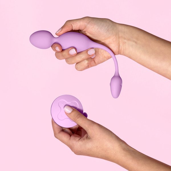 Wellness Raine Vibrating Kegel Ball Lilac - Image 9