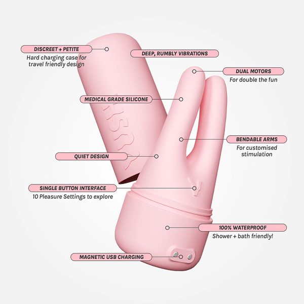 VUSH Swish Dual Tip Vibrator - Image 5