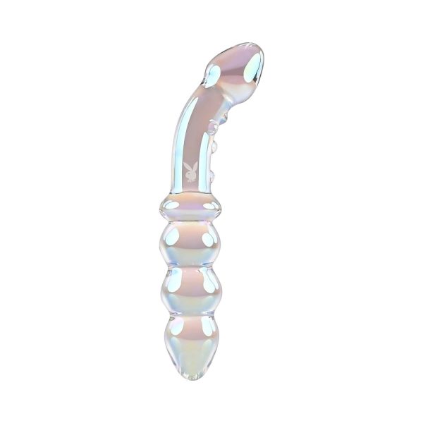 Playboy Jewels Double Glass Dildo - Image 5