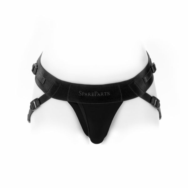 SpareParts Joque Cover Undwr Harness Black (Double Strap) Size A Nylon - Image 4