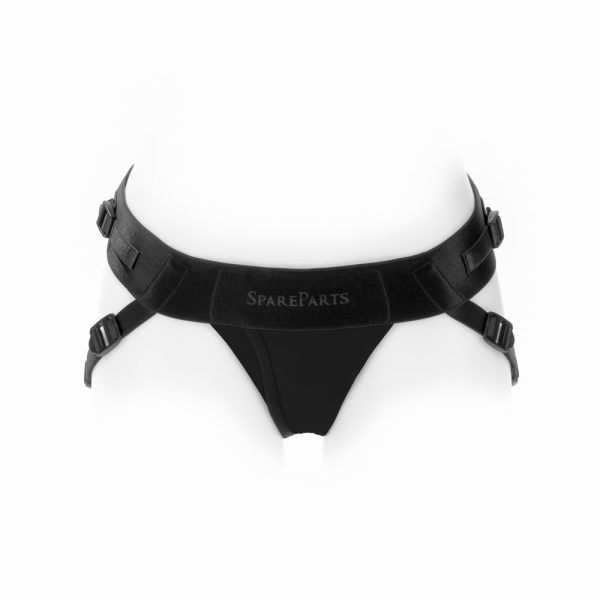 SpareParts Joque Cover Undwr Harness Black (Double Strap) Size B Nylon - Image 2