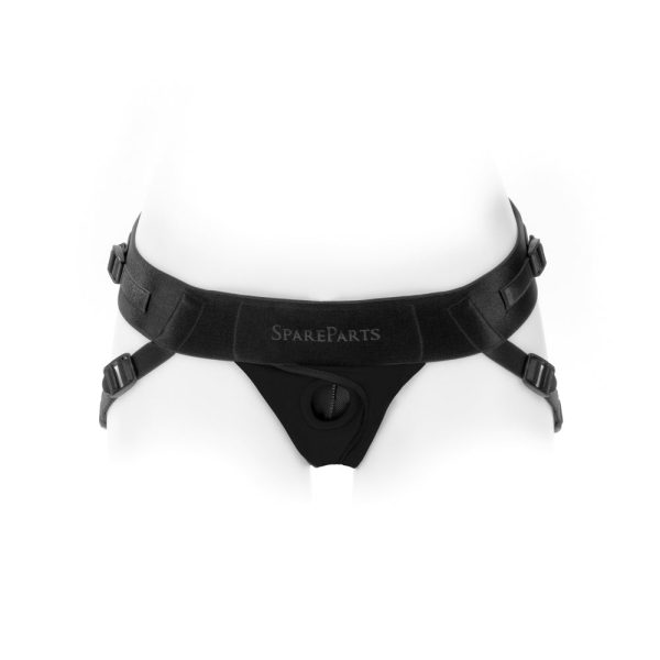 SpareParts Joque Cover Undwr Harness Black (Double Strap) Size B Nylon - Image 3