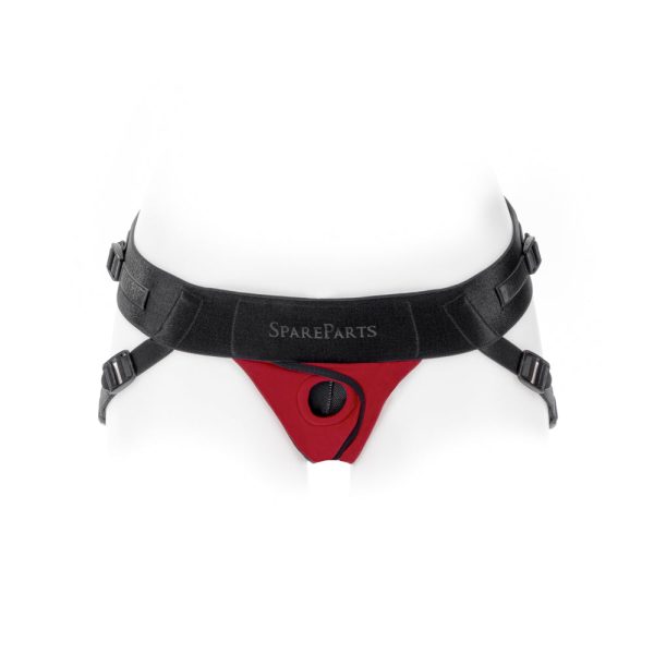 SpareParts Joque Cover Underwear Harness Red (Double Strap) Size B Nylon - Image 3
