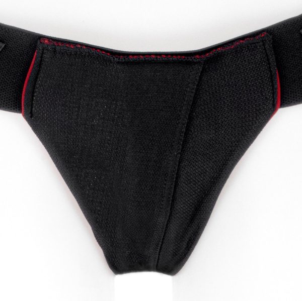 SpareParts Joque Cover Underwear Harness Red (Double Strap) Size B Nylon - Image 9