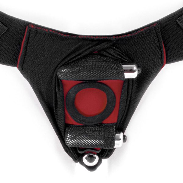 SpareParts Joque Cover Underwear Harness Red (Double Strap) Size B Nylon - Image 10