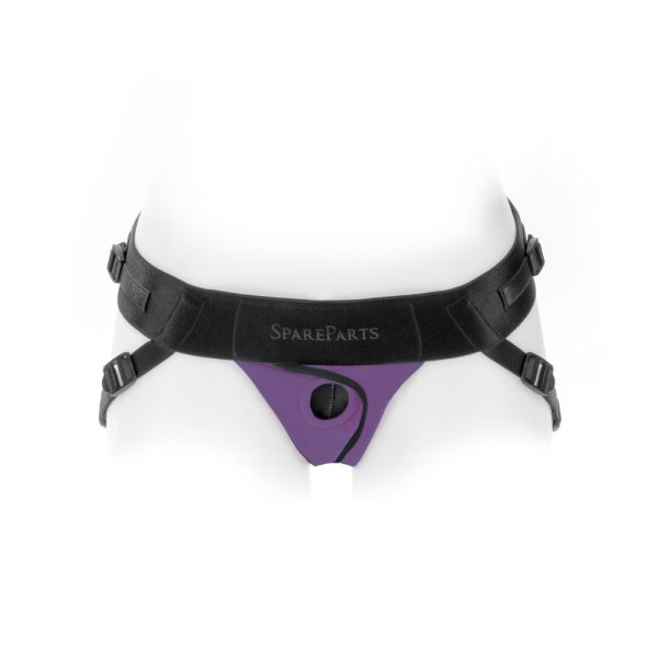 SpareParts Joque Cover Underwr Harness Purple (Double Strap) Size A Nylon - Image 3