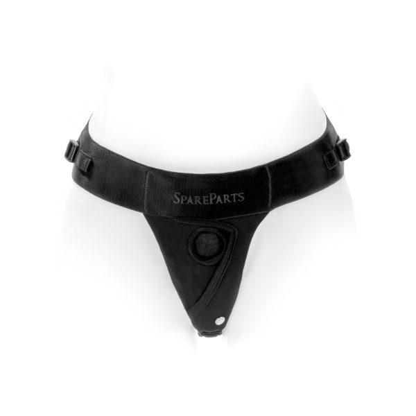 SpareParts Theo Cover Underwear Harness Black (Single Strap) Size A Nylon - Image 3