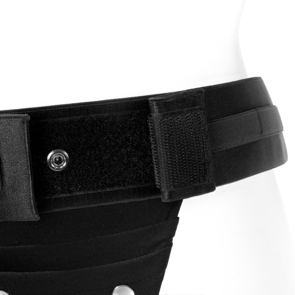 SpareParts Theo Cover Underwear Harness Black (Single Strap) Size A Nylon - Image 8