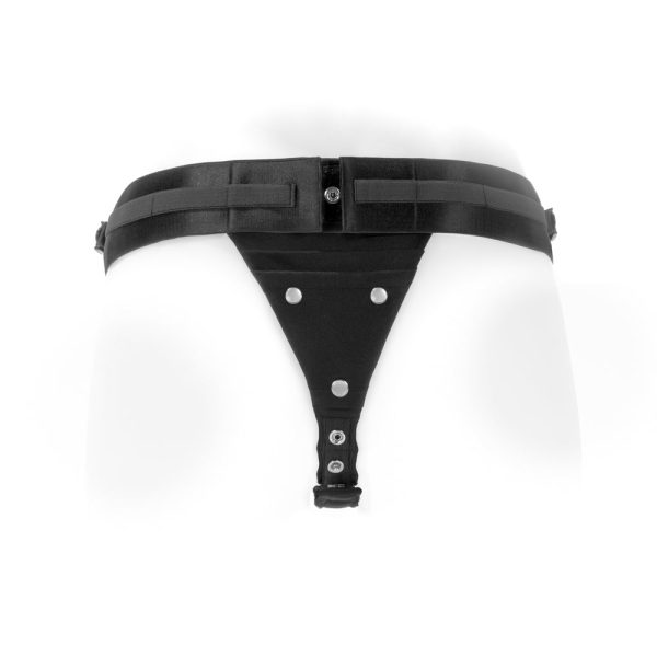 SpareParts Theo Cover Underwear Harness Black (Single Strap) Size B Nylon - Image 7