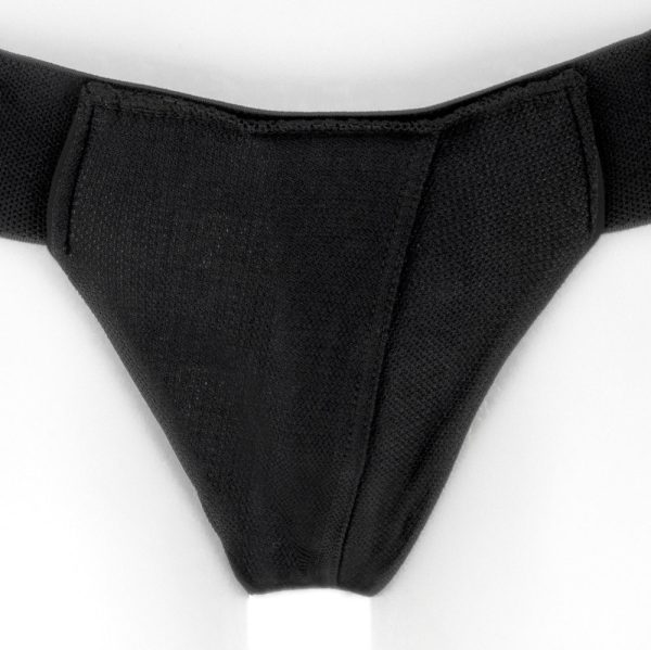 SpareParts Theo Cover Underwear Harness Black (Single Strap) Size B Nylon - Image 9