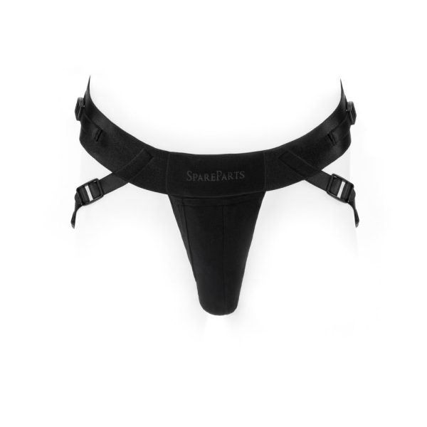 SpareParts Deuce Cover Underwear Harness Black (Double Strap) Size B Nylon - Image 2