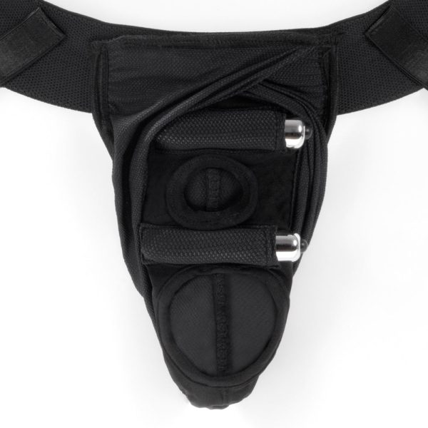 SpareParts Deuce Cover Underwear Harness Black (Double Strap) Size B Nylon - Image 10