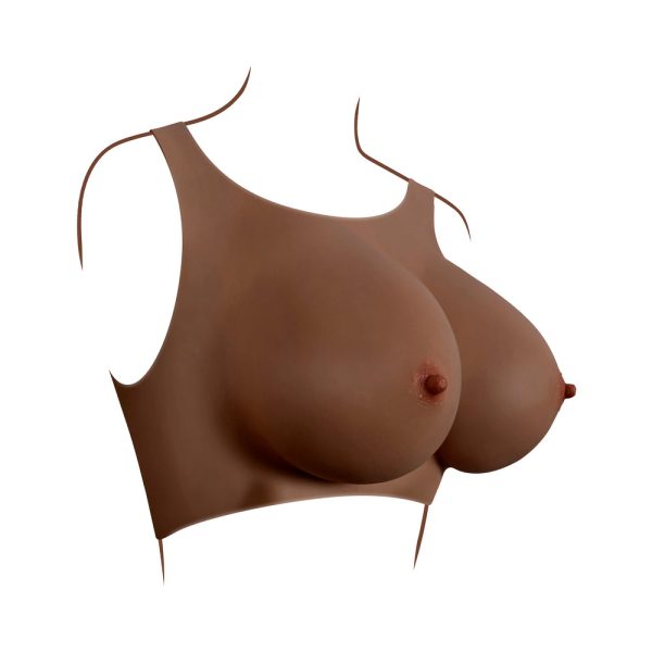 Gender X Undergarments Plate E-Cup Silicone Dark - Image 5