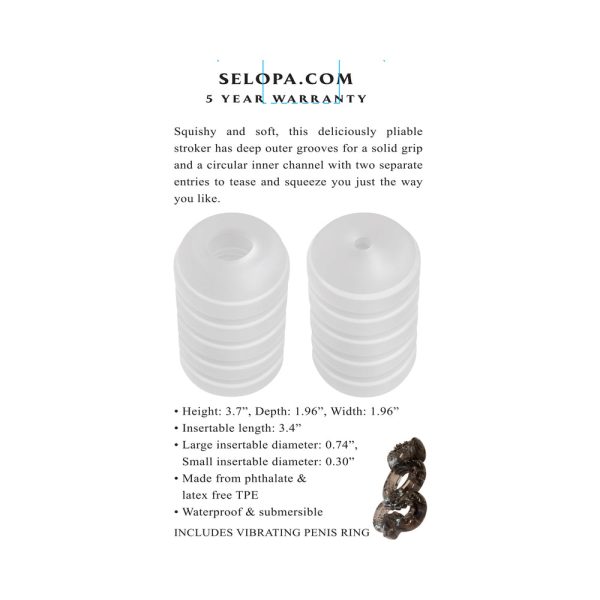 Selopa Ring Me Up Stroker TPE Clear - Image 9