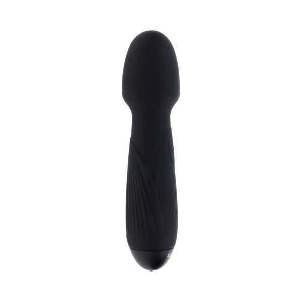 Selopa Power Trip Rechargeable Vibrating Wand Silicone Black - Image 2