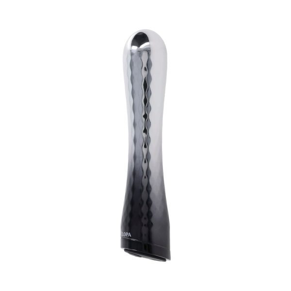 Selopa Silverado Rechargeable Vibrator ABS Plastic & Silicone Silver/Black - Image 3