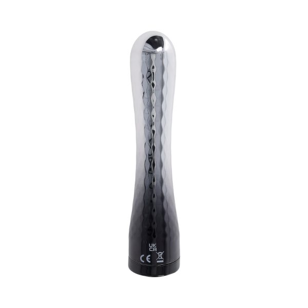 Selopa Silverado Rechargeable Vibrator ABS Plastic & Silicone Silver/Black - Image 5