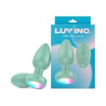 Luv Inc Pr17: Vibrating Plug with Remote Green