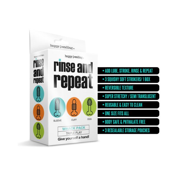Rinse and Repeat Whack Pack Triple Play - Image 3