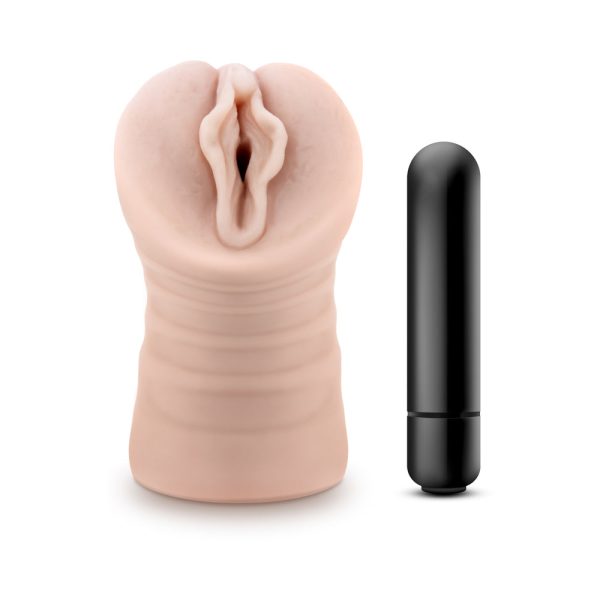 EnLust Destini Vibrating Stroker Beige - Image 2