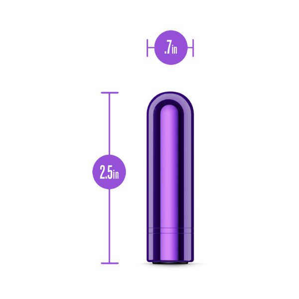 Kool Vibes Rechargeable Mini Bullet Grape - Image 6