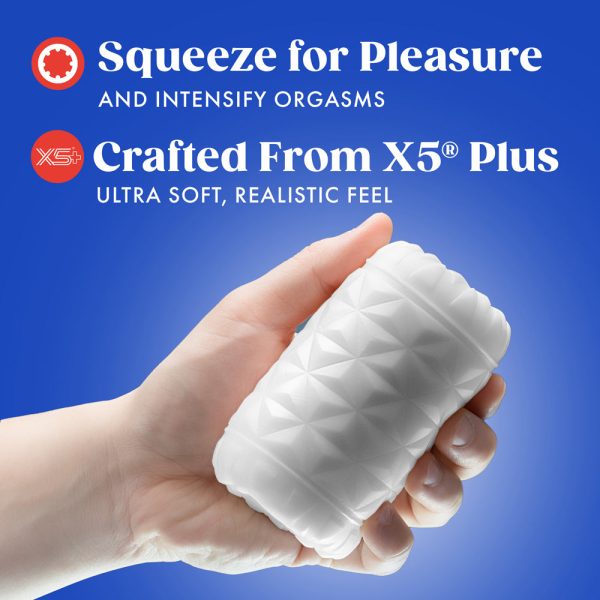 Rize Reakt Self-Lubricating Stroker White - Image 7