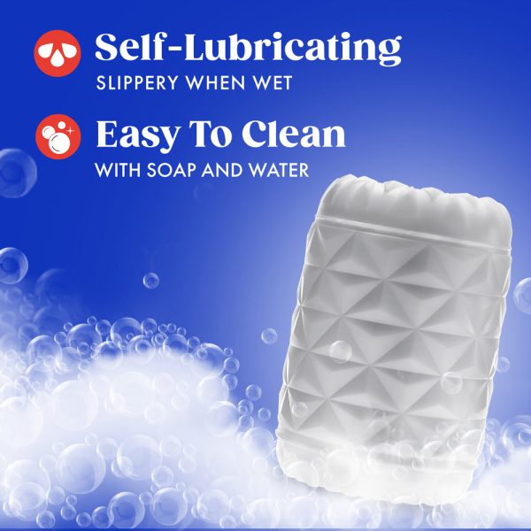 Rize Reakt Self-Lubricating Stroker White - Image 8